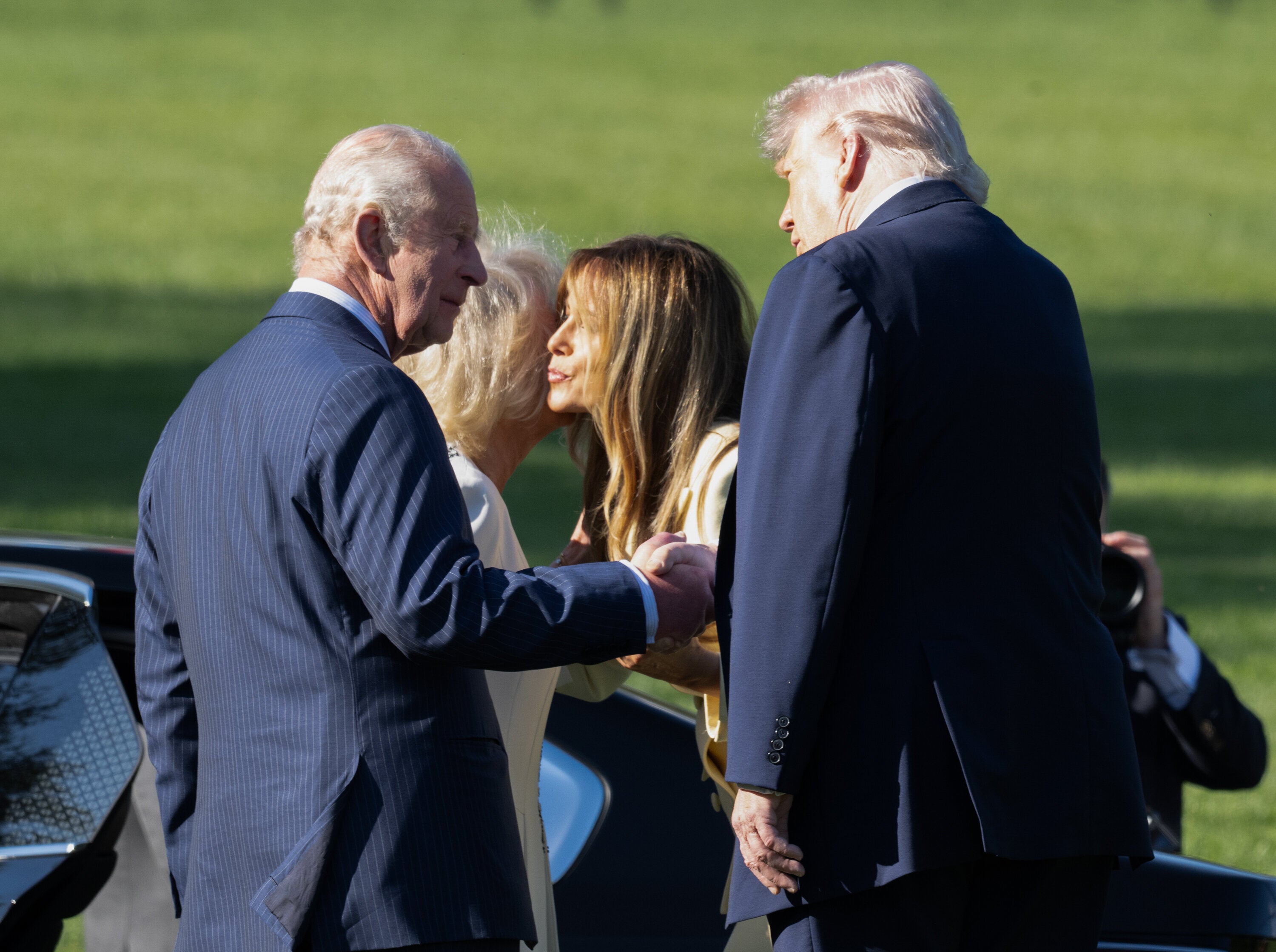 King Charles' handshake with Trump sure looks like a tug-of-war
