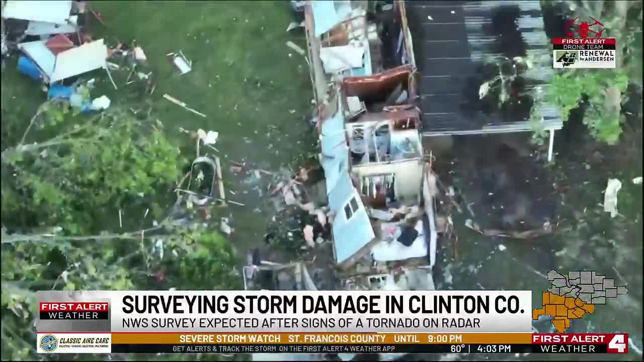 3 tornadoes touch down in and near Metro East on Monday, NWS says