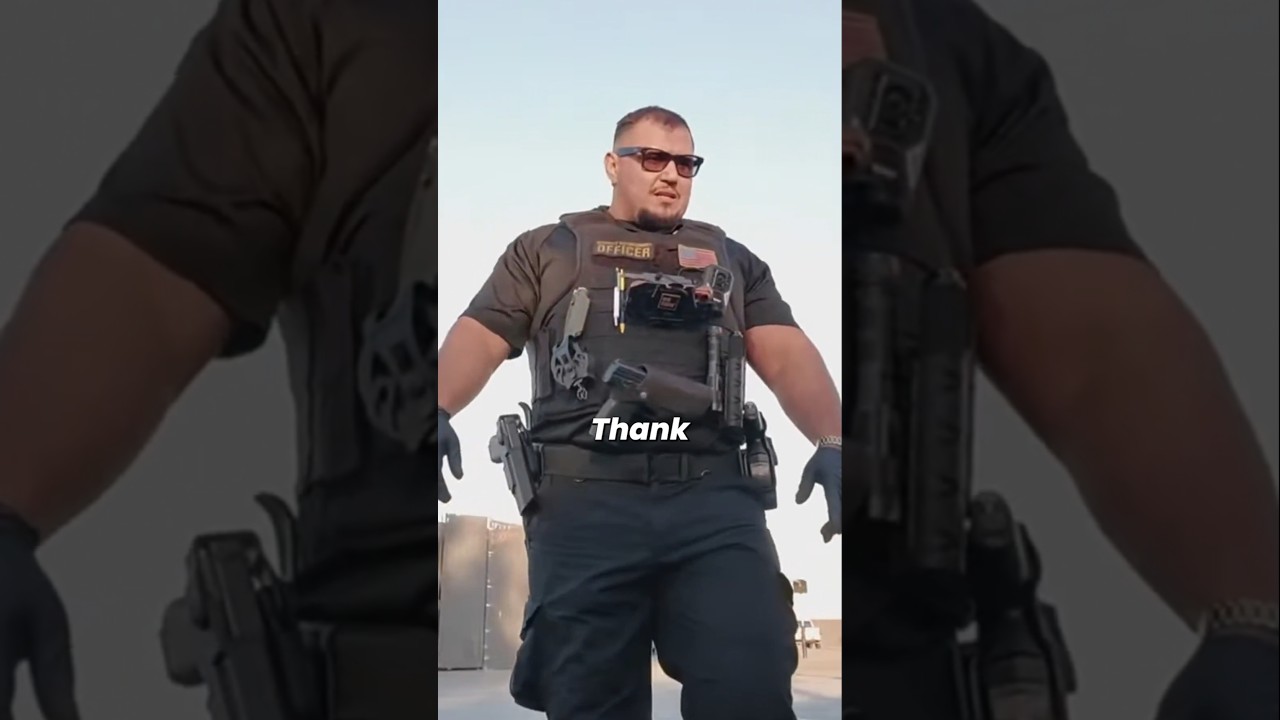 I got pulled over by a chill cop! 😆