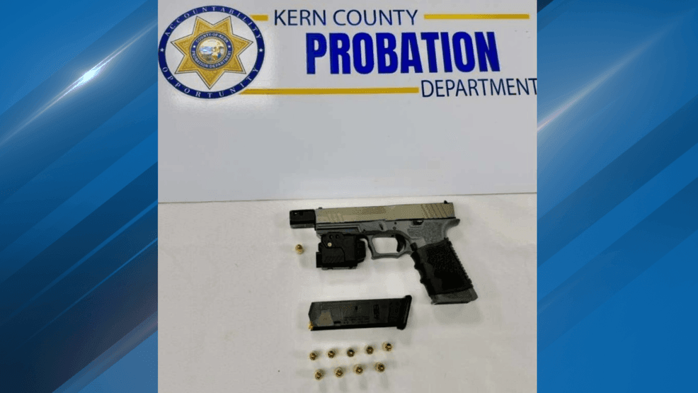 Felony probationer arrested after unregistered gun allegedly found ...