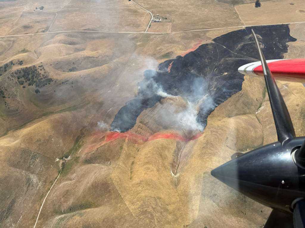 160-acre vegetation fire burns near San Ardo, closes Highway 198