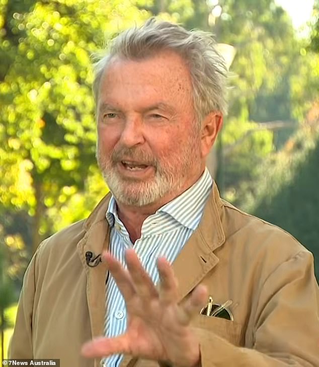 Jurassic Park star Sam Neill, 78, reveals he is cancer-free after $540k ...