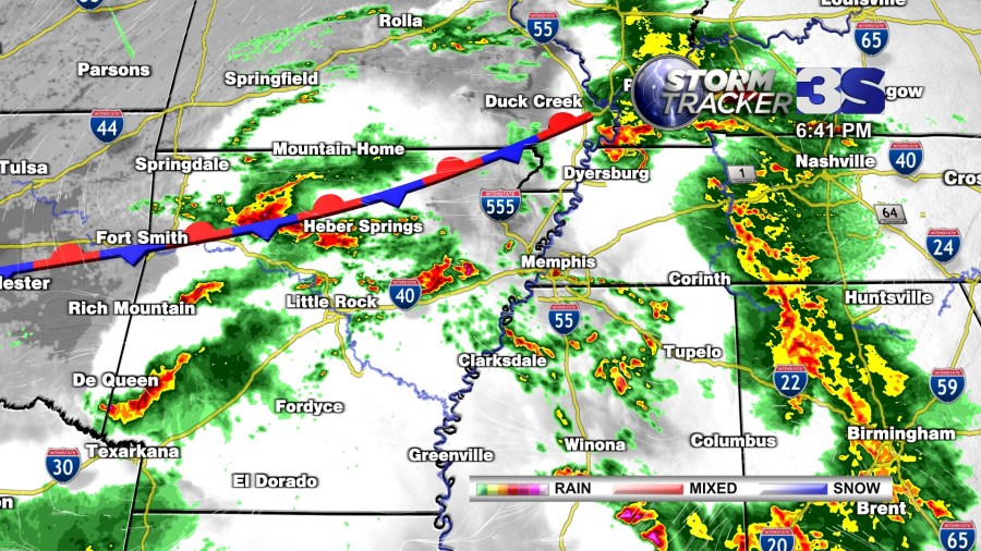Severe weather causes damage across the Mid-South