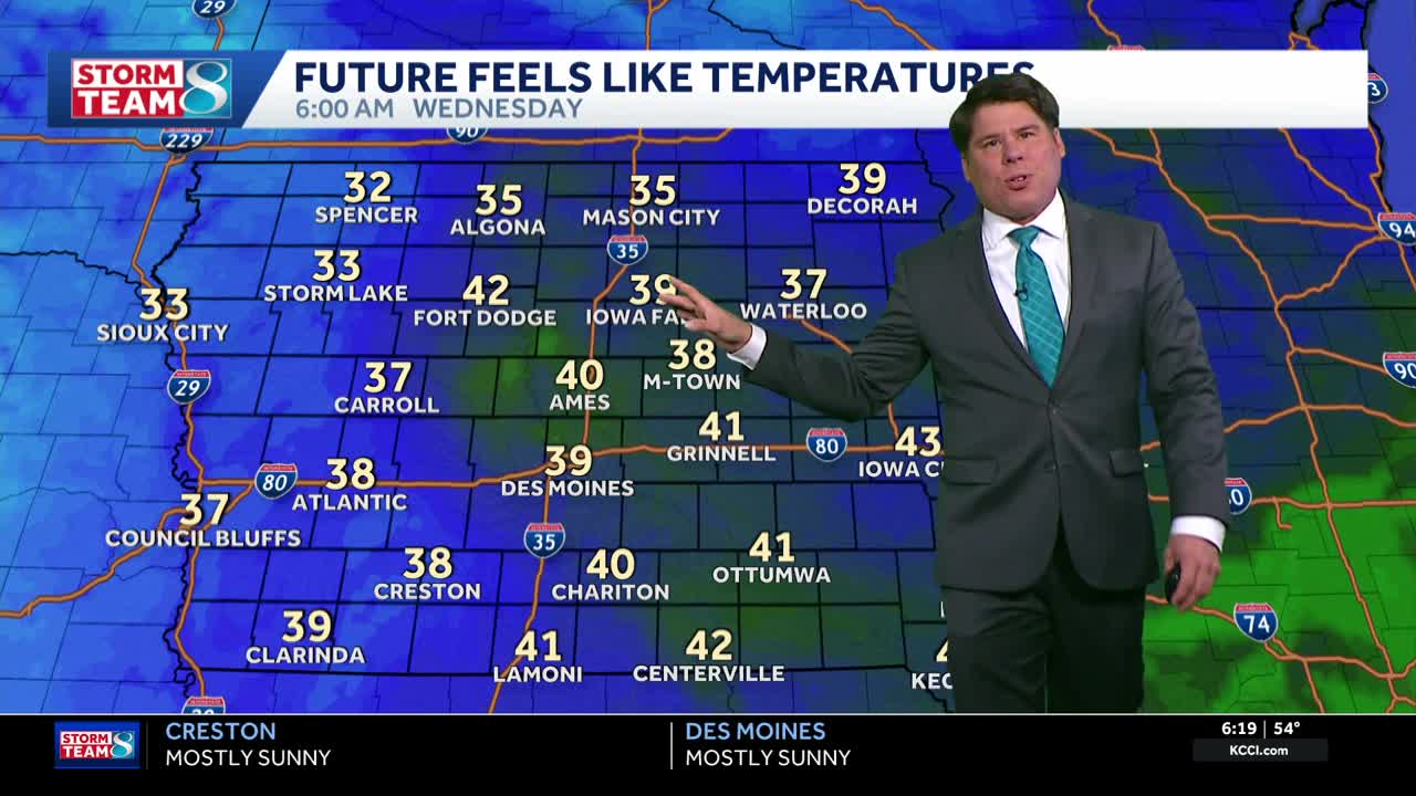 Iowa weather: Cool and quiet through the end of the week with hit or ...