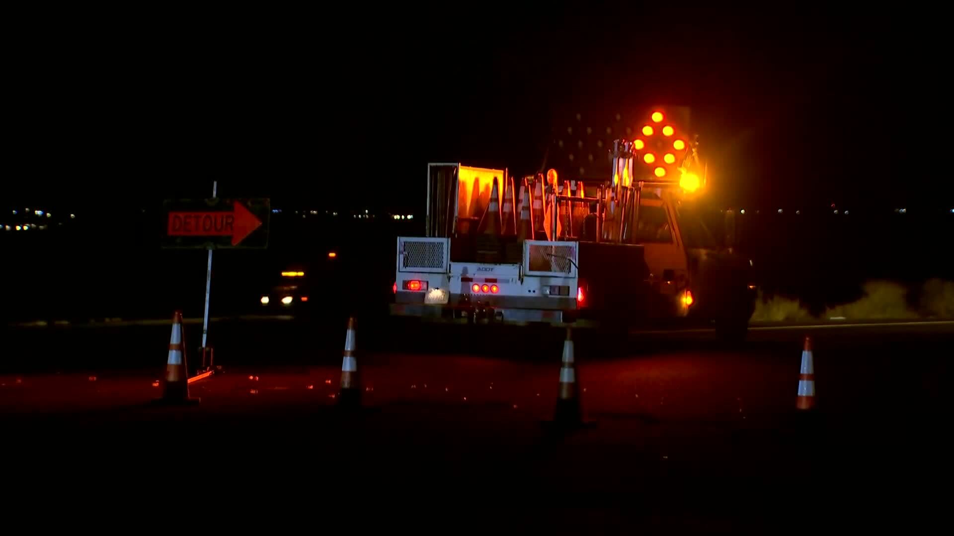3 hospitalized after wrong-way crash on I-10 near Tonopah