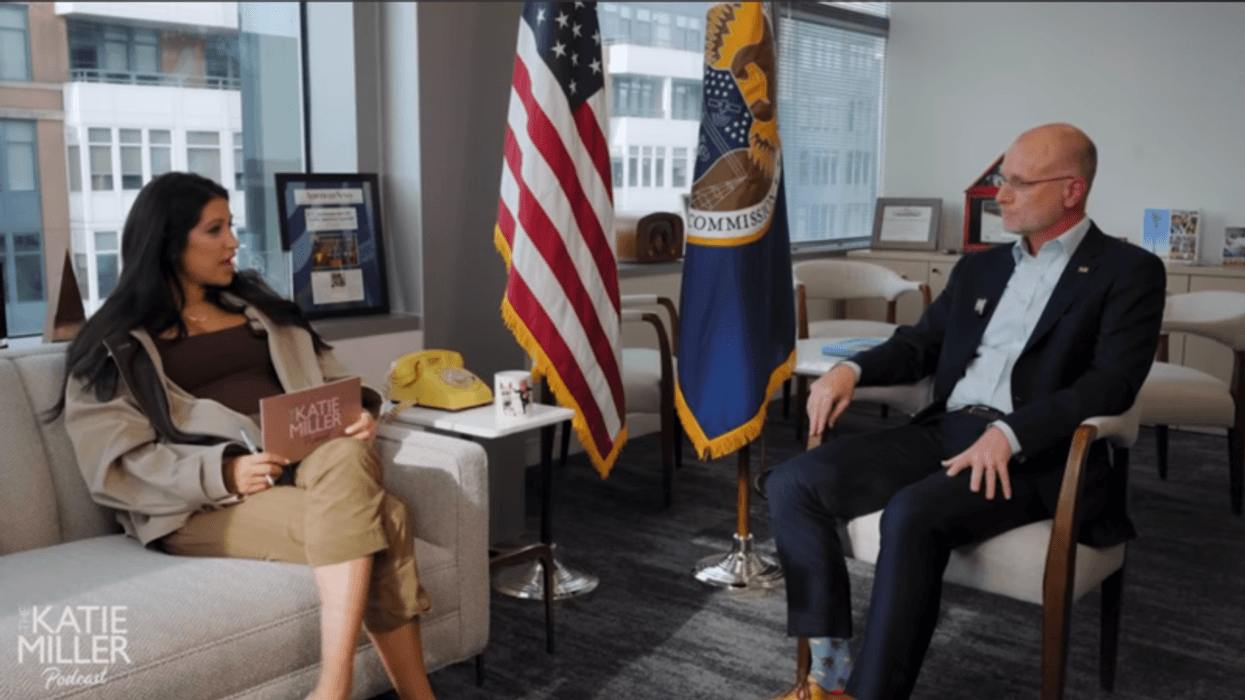 Trump official lobs threat to media behemoth on right-wing podcast