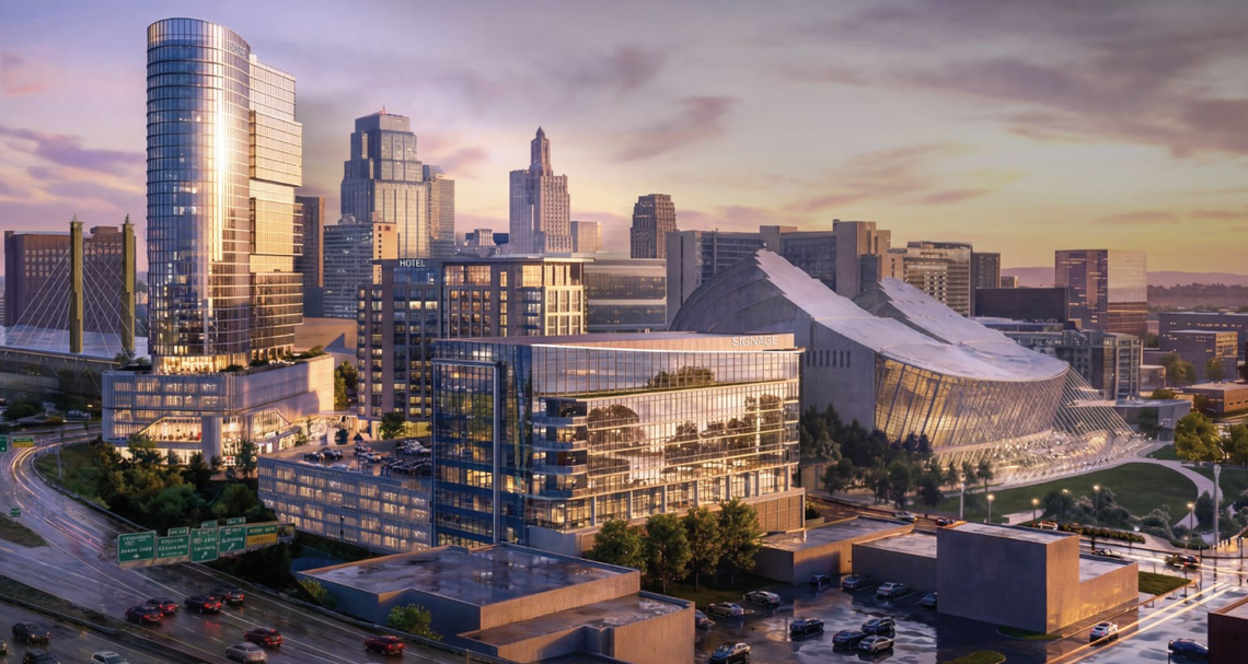 Picture of See new renderings of high-rise apartments, luxury hotel in KC's Crossroads