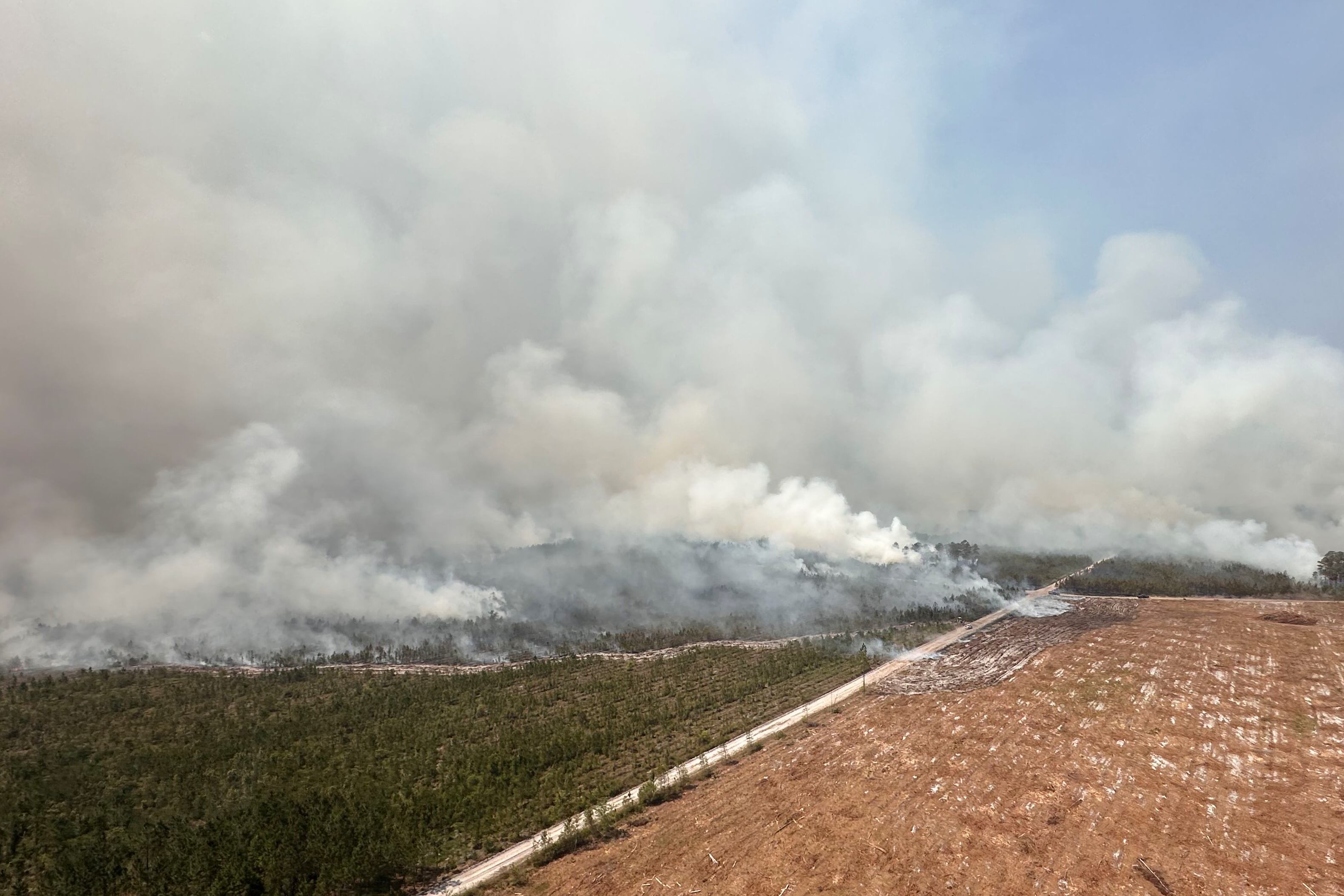 Georgia officials report progress containing Highway 82 fire, but long ...