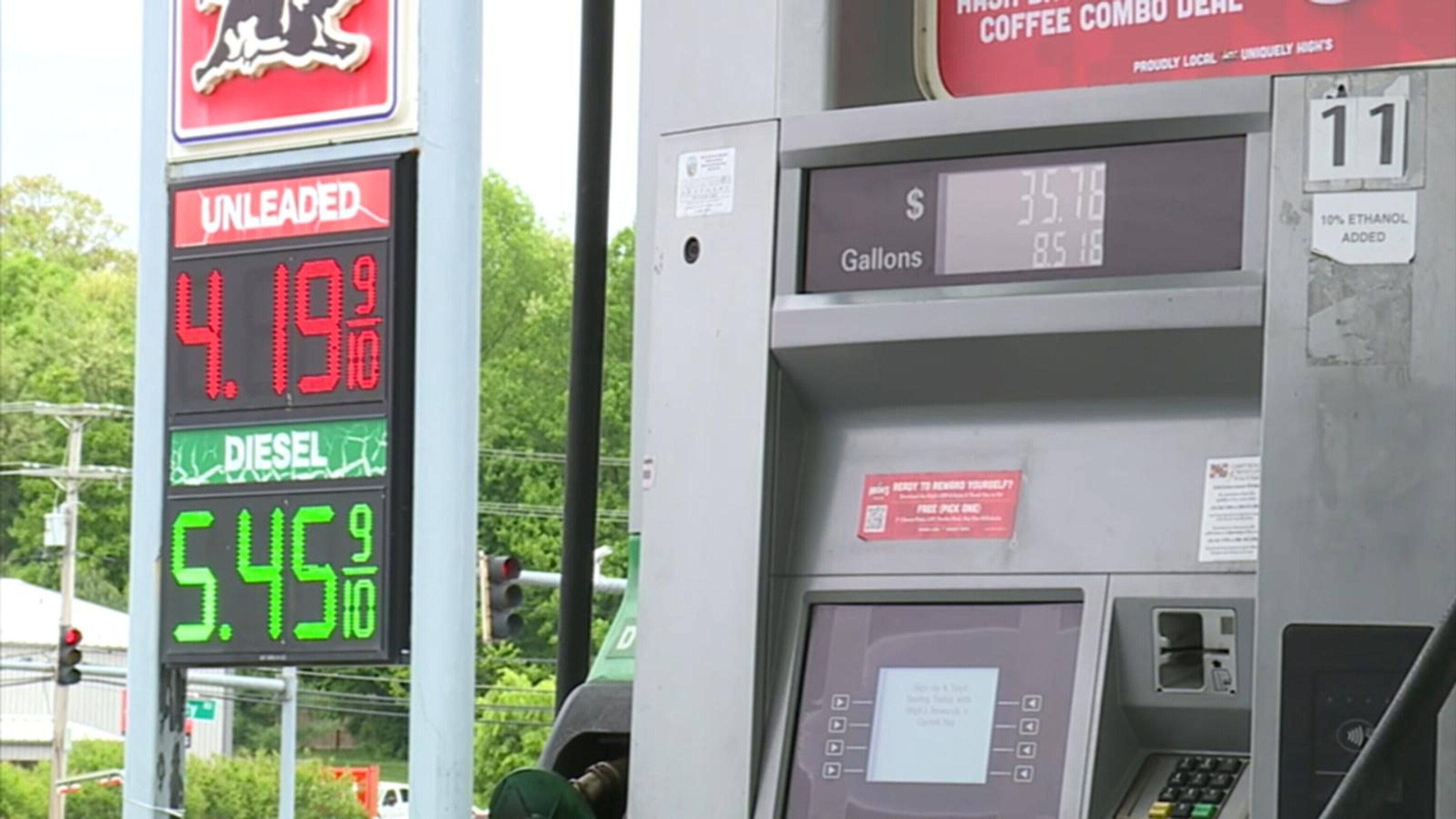 Gas prices in US hit 4-year high with national average of $4.20 per gallon