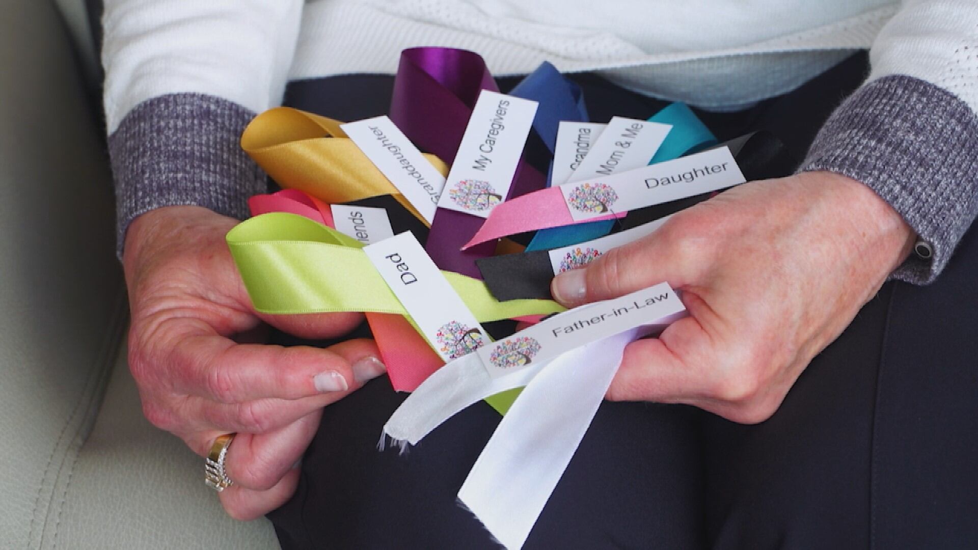 Bryan Health placing ribbons at Lincoln campuses to honor cancer survivors