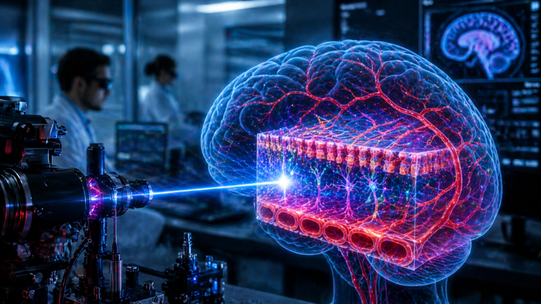 MIT scientists turn messy laser into a brain imaging tool that is 25 ...