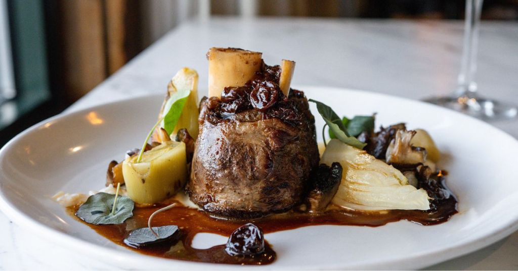 A mouth-watering dinner dish from Bistro North in Dillon, Colorado.