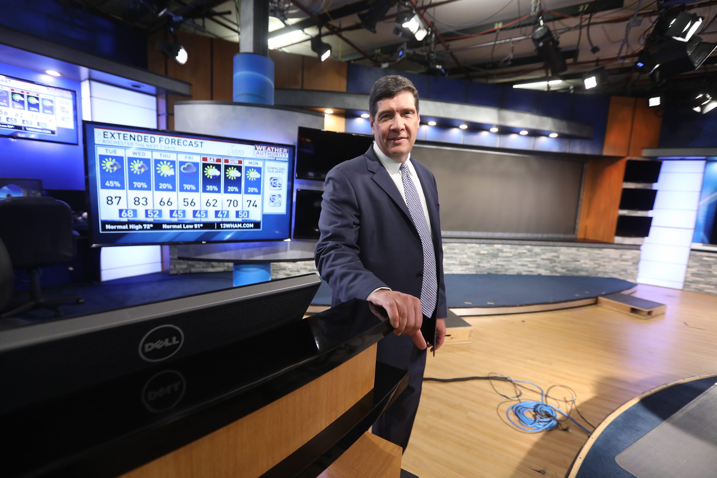 When is Glenn Johnson’s last day on Rochester TV?