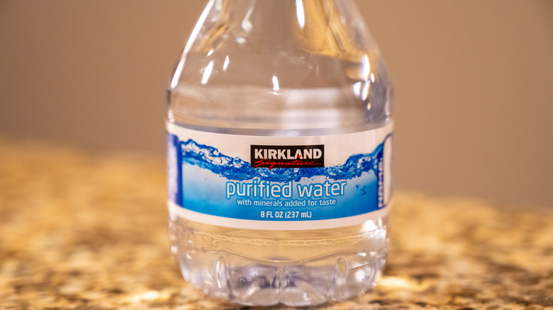 Does Costco's Kirkland Signature water contain BPA?