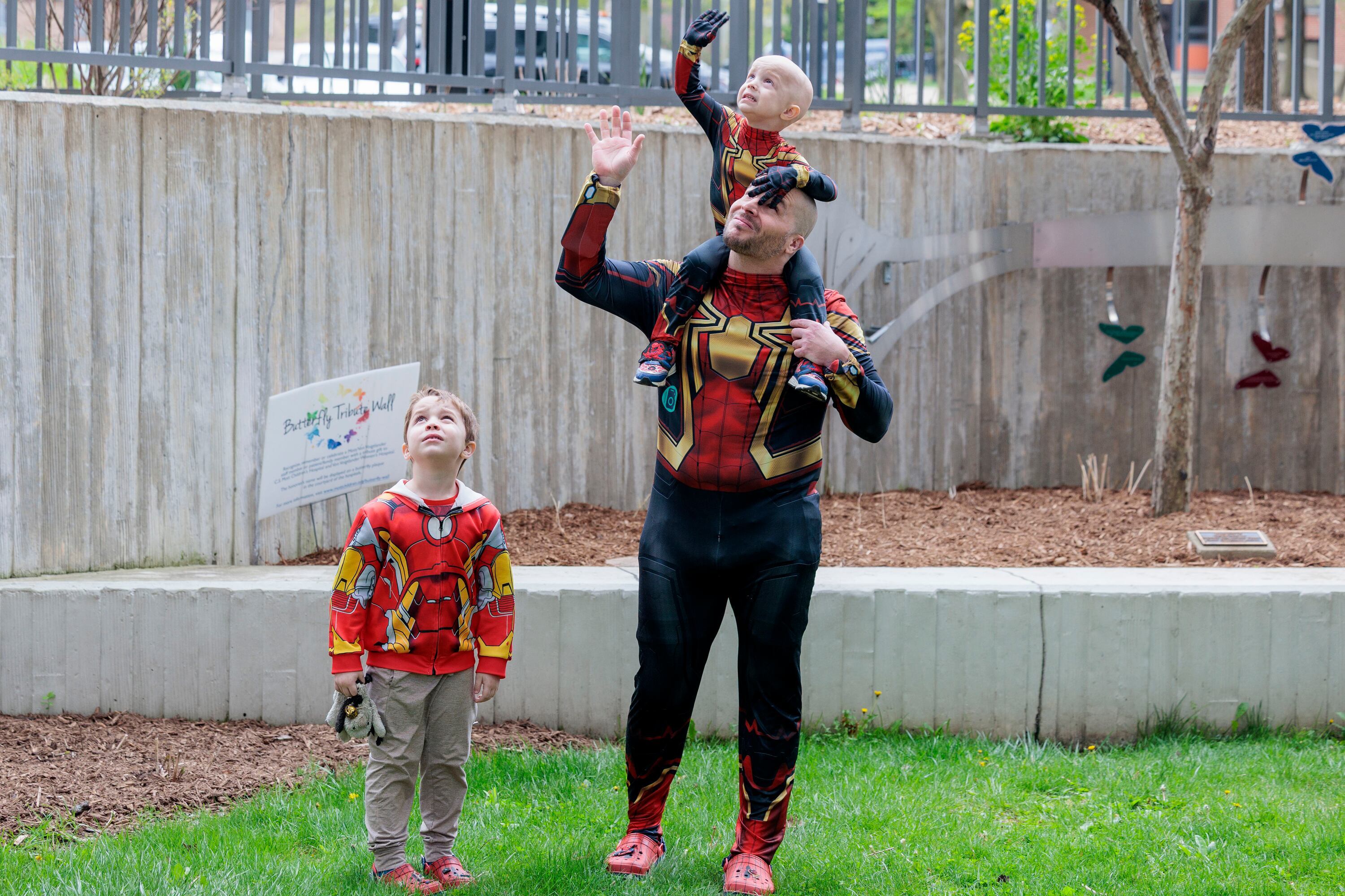 Superhero Day brings joy to kids, families at CS Mott Children’s Hospital