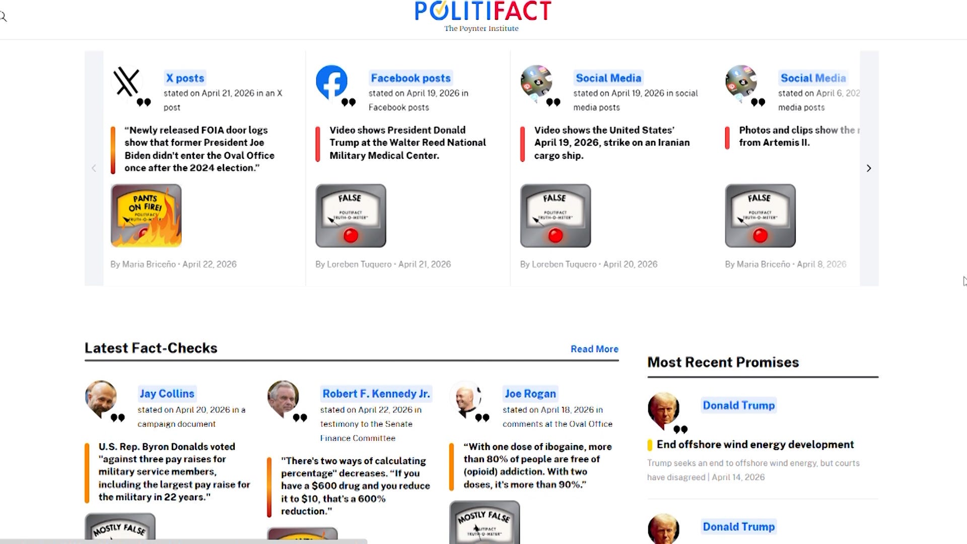 Maine's Total Coverage teams up with PolitiFact to fact-check 2026 ...