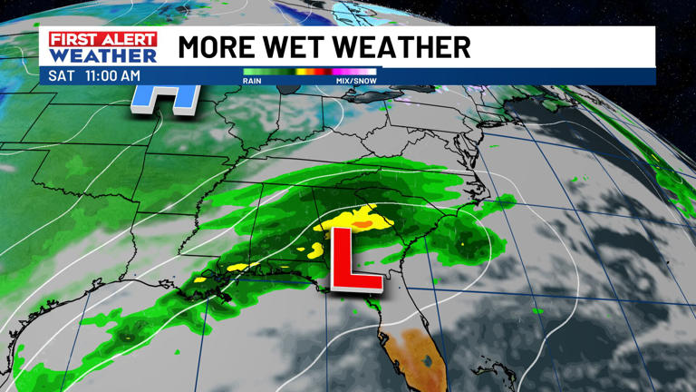 First alert weather days: Wednesday morning downpours, heavy rain on ...