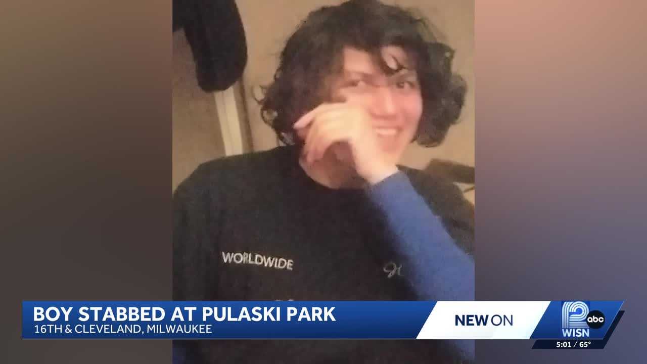 Young teen stabbed in unprovoked attack at Milwaukee's Pulaski Park
