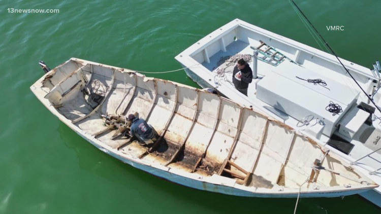 30-foot boat sank in Chesapeake Bay as artificial reef