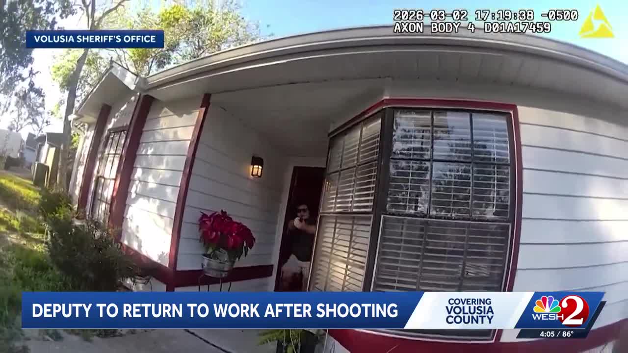 'Thankful': Volusia deputy shot in Deltona to return to duty, take on K ...