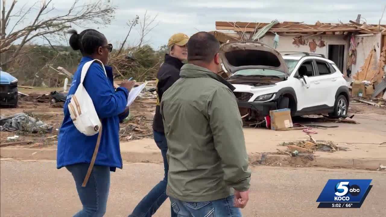 Small Business Administration tours Enid damage after EF-4 tornado ...