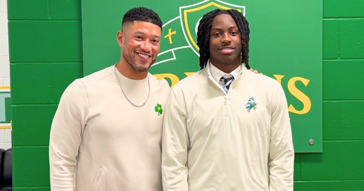Notre Dame CB commit Xavier Hasan 'locks all the way in,' shuts down ...