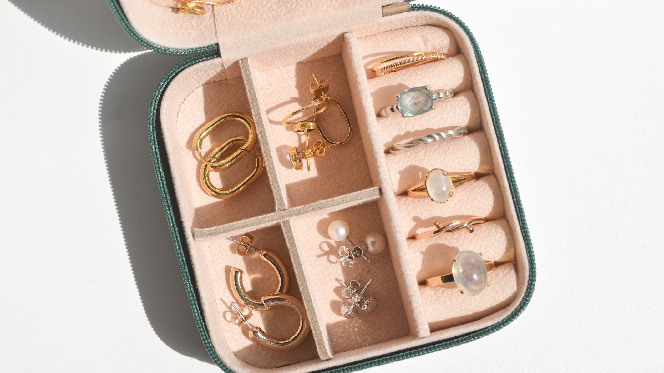 gold and silver jewelry collection