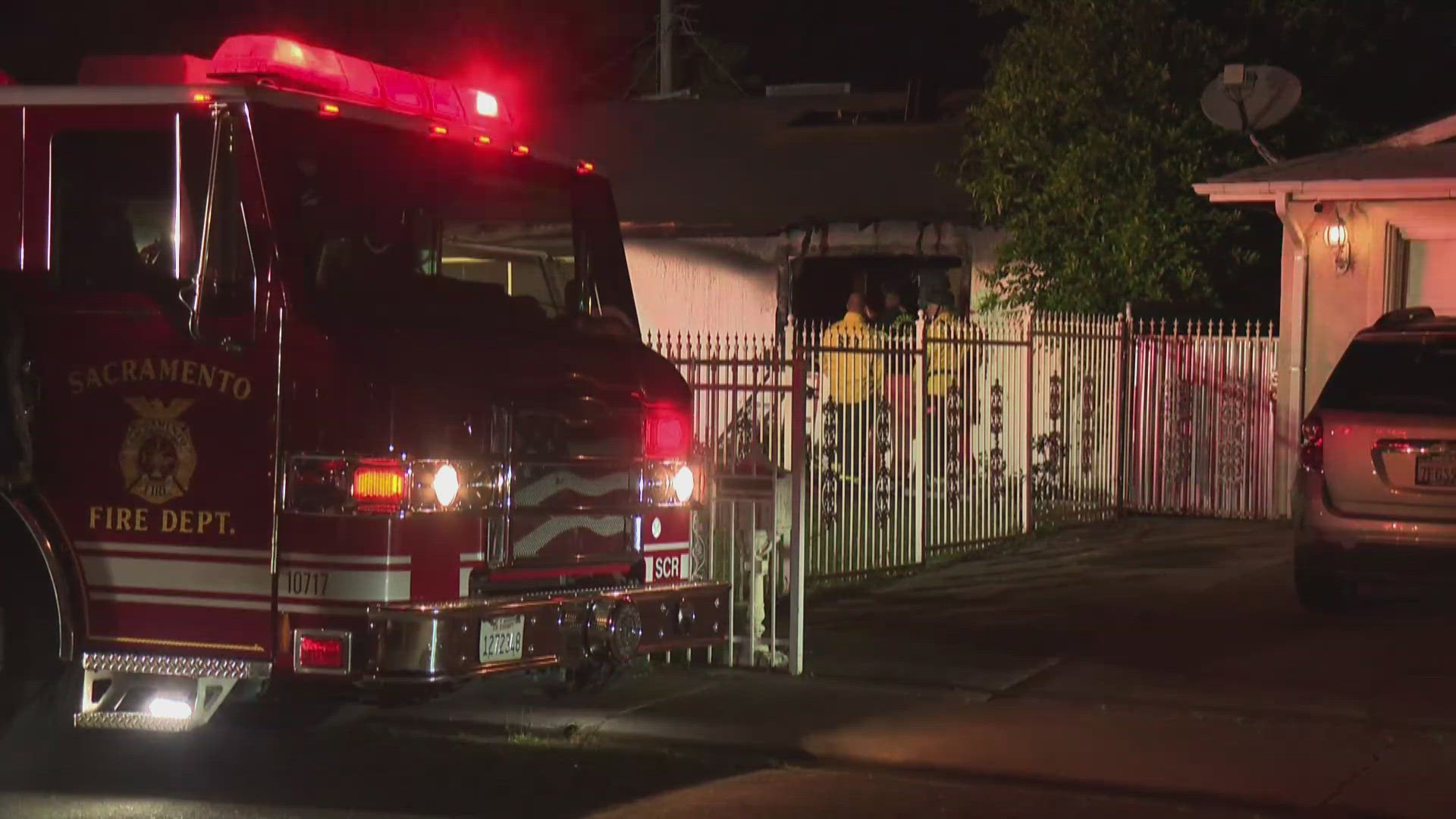 Fire crews investigate suspicious house fire in North Sacramento