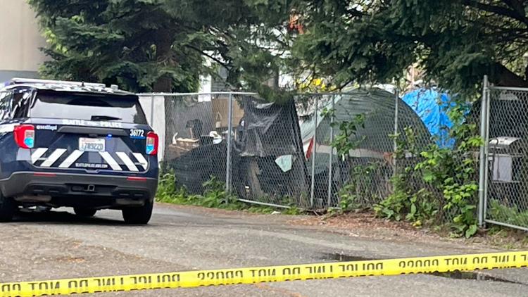 Man critically injured in shooting at West Seattle encampment