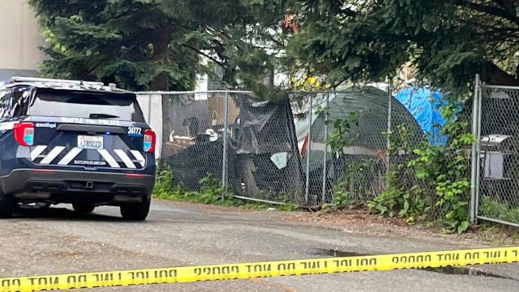 Man critically injured in shooting at West Seattle encampment