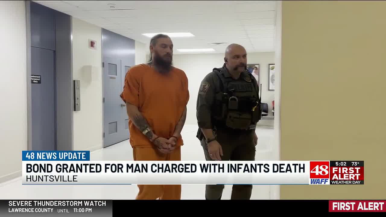 Huntsville murder suspect in infant’s death granted $250K bond after ...