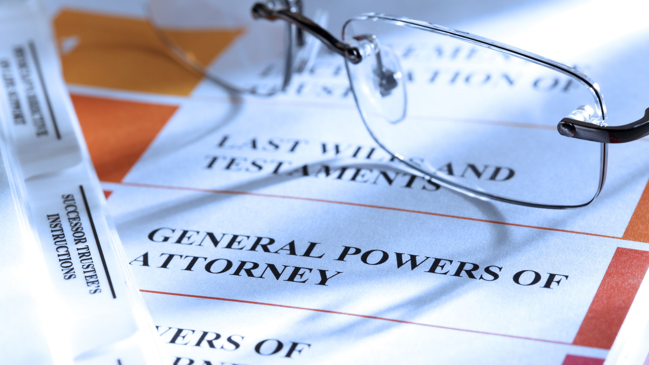 A power of attorney agreement with respect to estate planning.