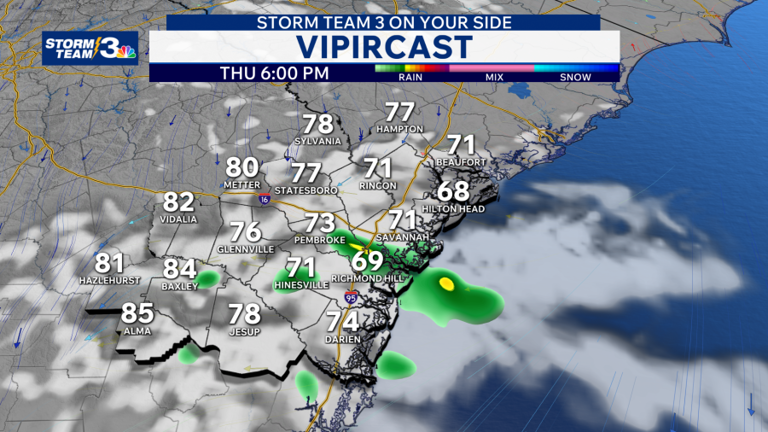 Storm Team 3: Scattered rain Wednesday & Thursday morning, more rain ...