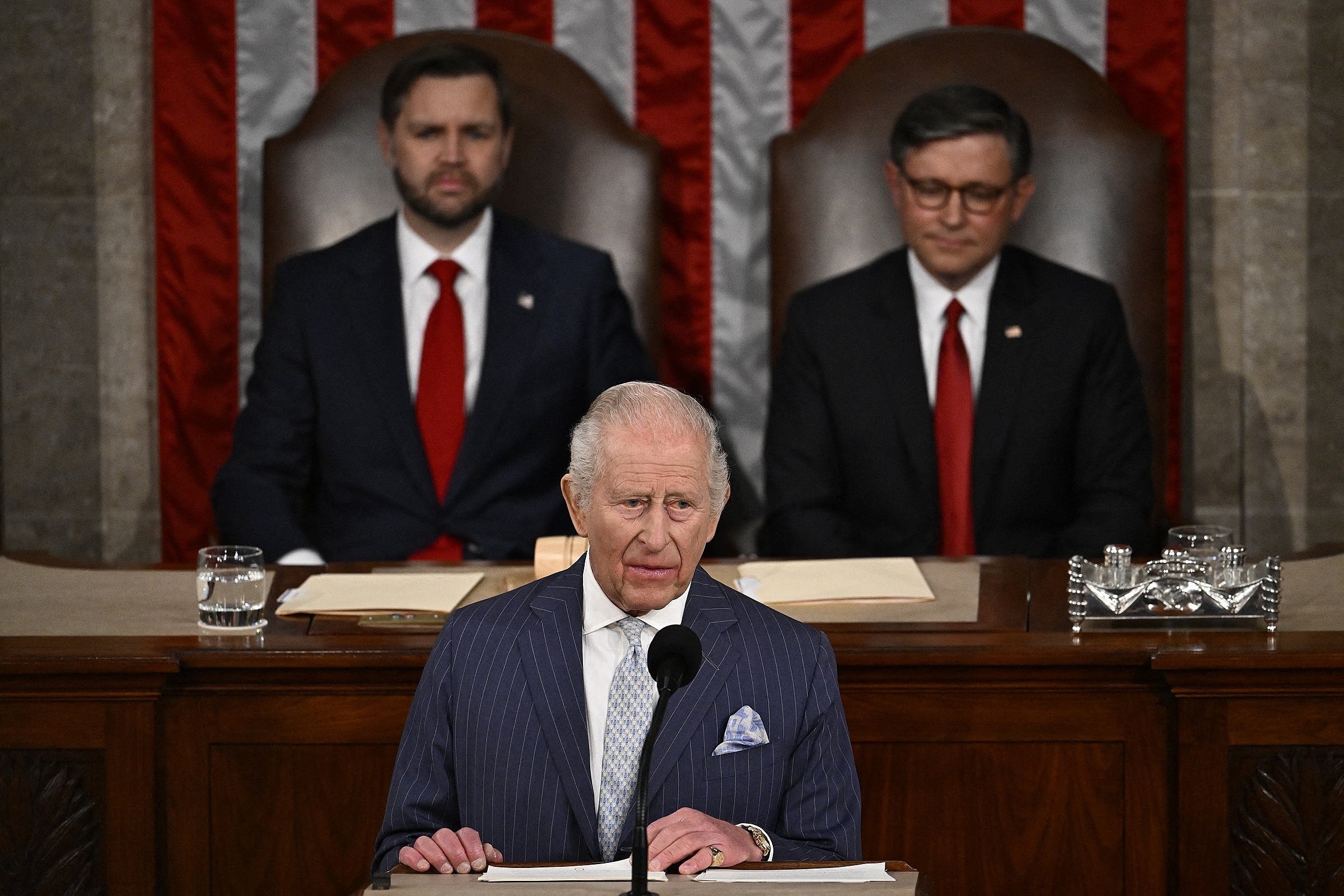 Vua Anh kêu gọi đoàn kết khi phát biểu trước quốc hội Mỹ