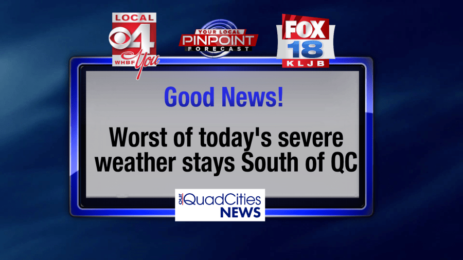 After Monday, only light rain in the Quad Cities forecast this week