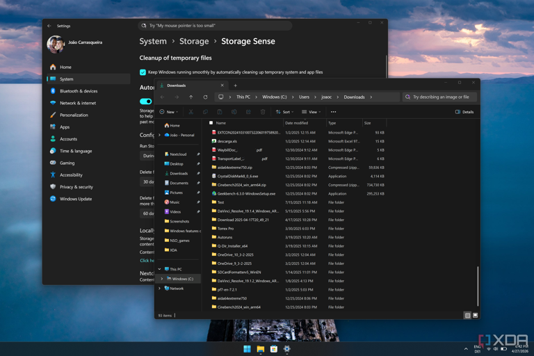 Storage Sense automatically cleans your PC, and it's doing more than ...