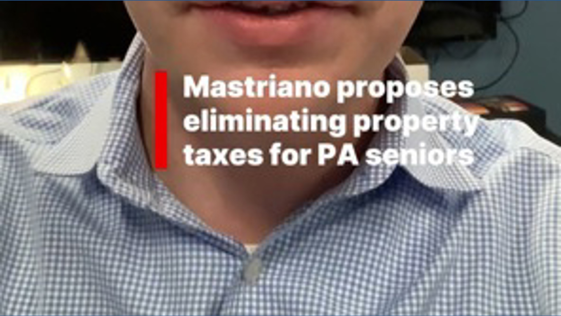 Mastriano proposes eliminating property taxes for PA seniors