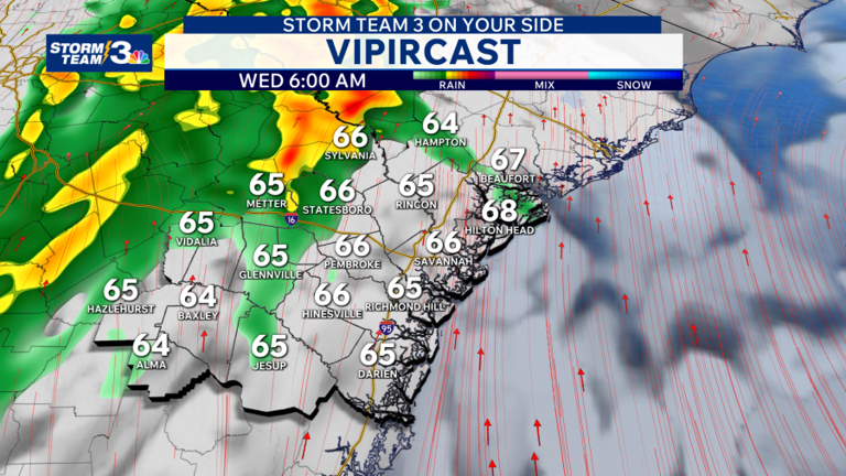 Storm Team 3: Scattered rain Wednesday & Thursday morning, more rain ...