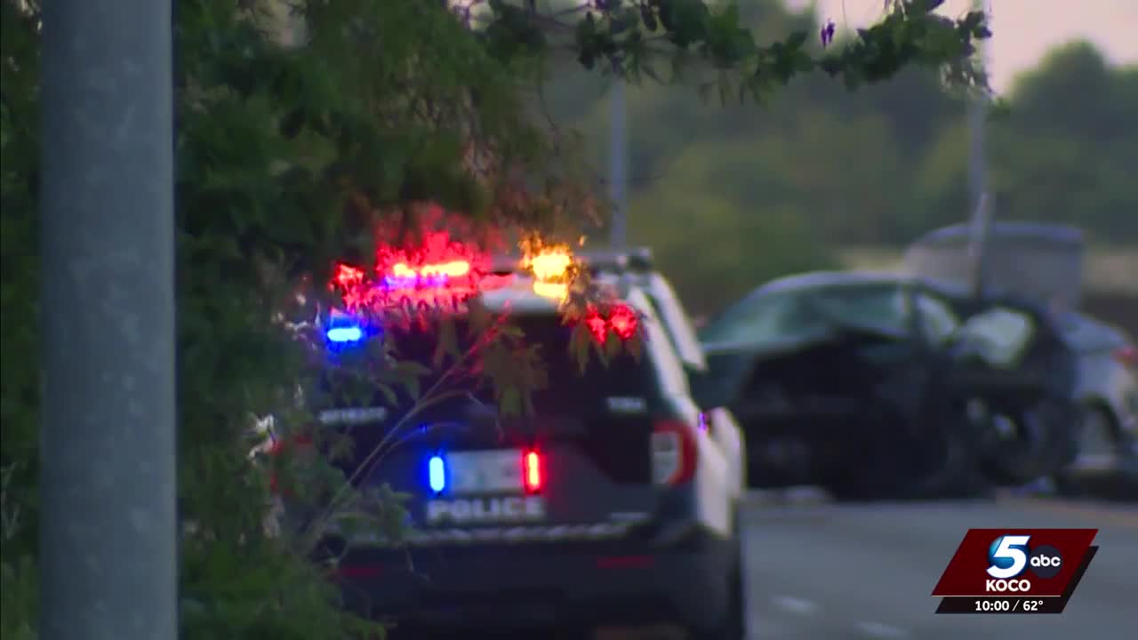 One person is dead after crash in northwest Oklahoma City, police say
