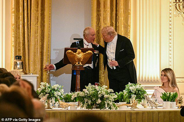 Trump issues praise on King Charles for doing what he's 'never been ...