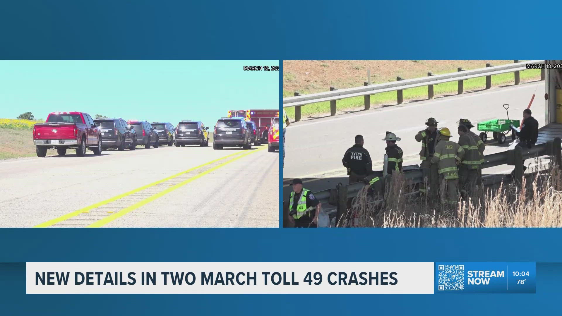 Report: Woman driving 18-wheeler dies in crash after veering out of ...