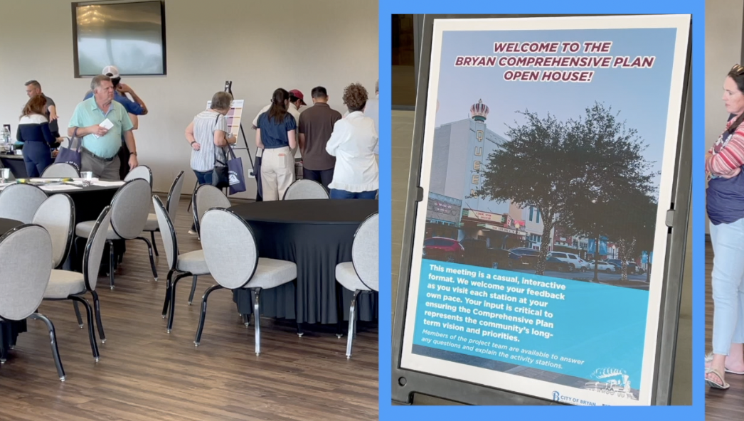 Bryan residents share their vision for the city's future at a ...