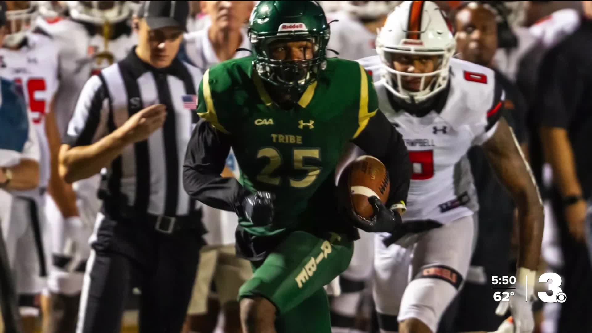 Deep Creek product Jones getting NFL shot with Commanders