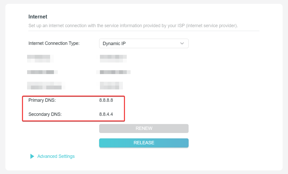 router-dns-tp-link
