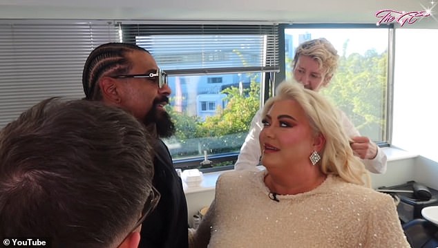 Gemma Collins shares footage from I'm a Celeb final including tense moment with Jimmy Bullard