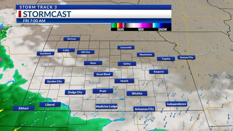 Storm Track 3 forecast: Increasing rain chances through the end of the week