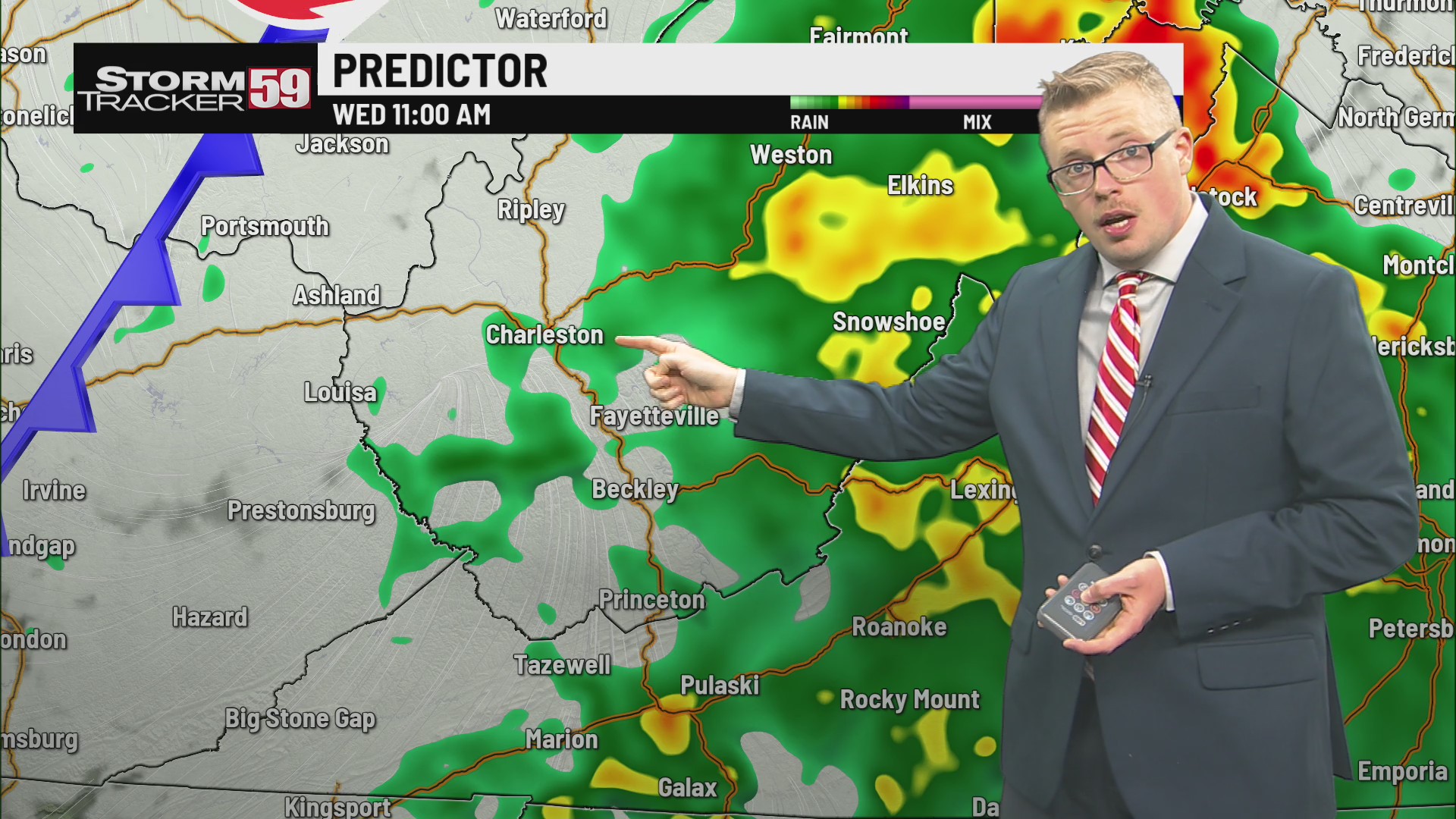 Couple of strong storms in WV Wednesday - here's what to expect
