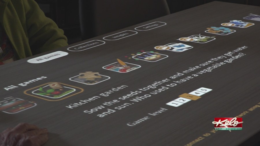 Magic table helps those dealing with cognitive disease