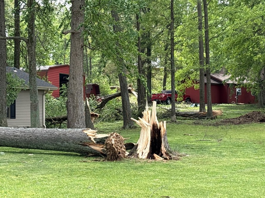 Tornado confirmed to have touched down in McLean County