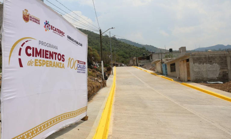 Alcaldesa de Ecatepec destaca repavimentación de calles y avenidas ...